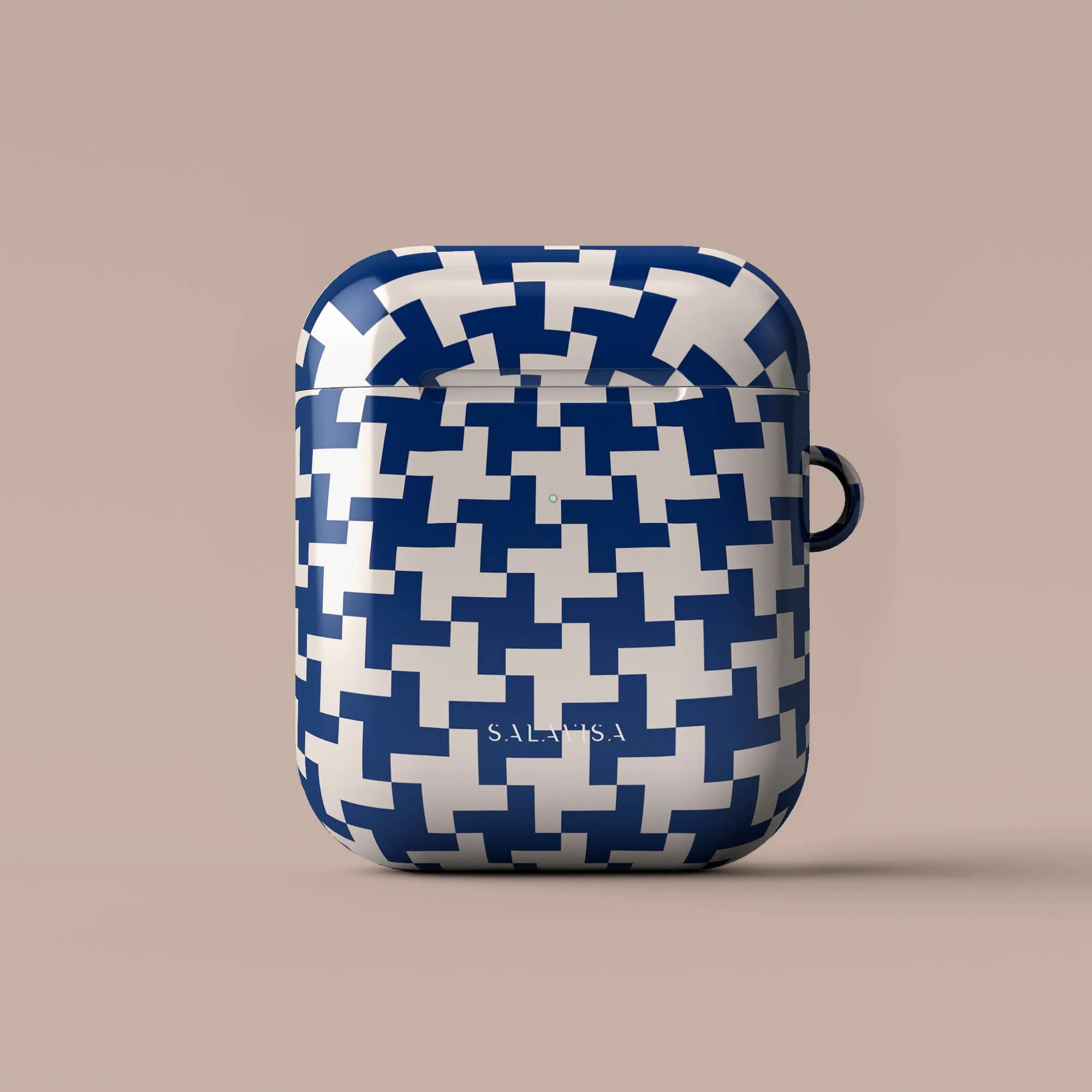 Trending Now Blue Glen Plaid AirPods Case  Stylish & Comfortable