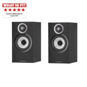 Trending Now Bowers & Wilkins 607 S3 Bookshelf Speaker (Pair)  Almost Sold Out!