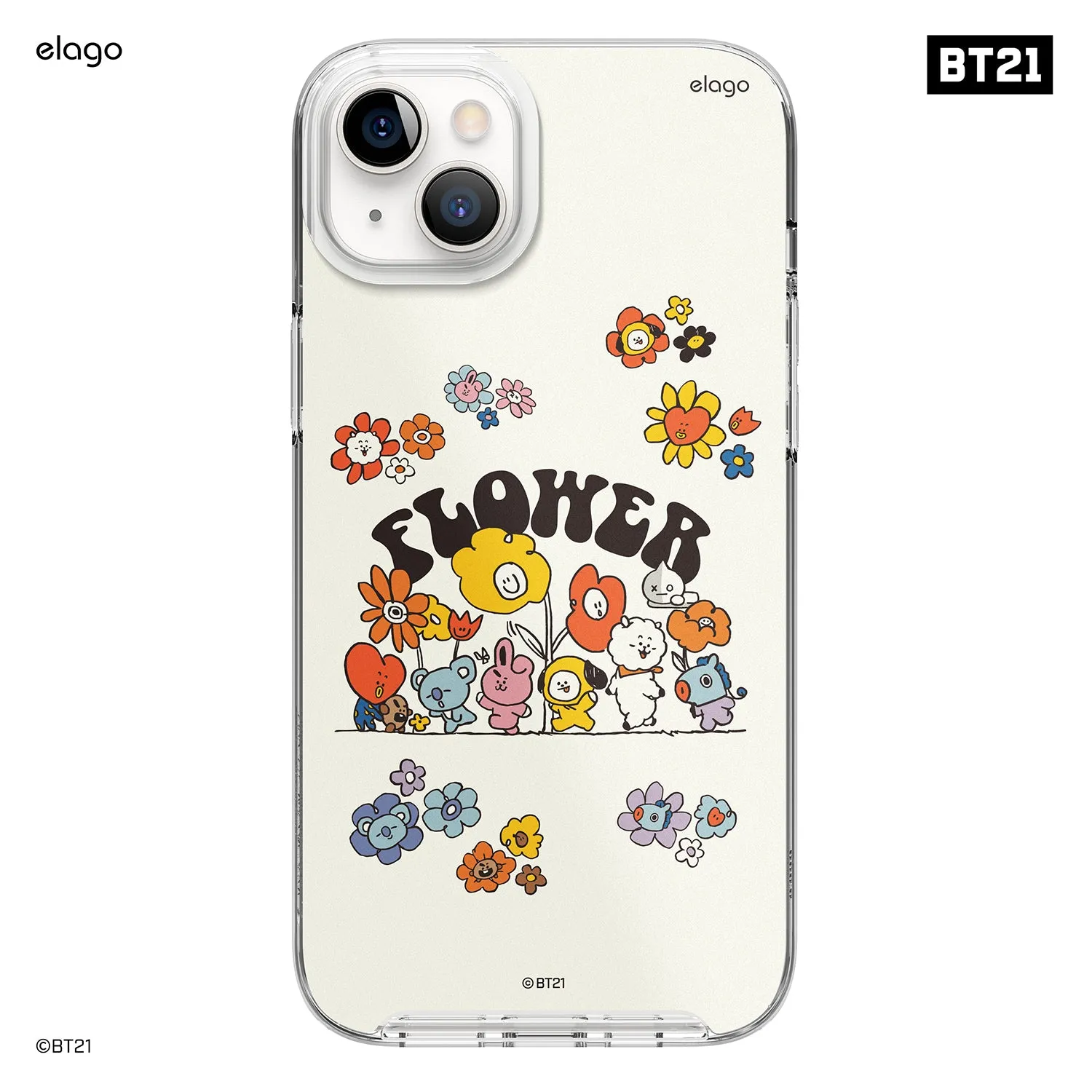 Trending Now BT21 | elago Flower Case for iPhone 14 Plus  Ends Soon!