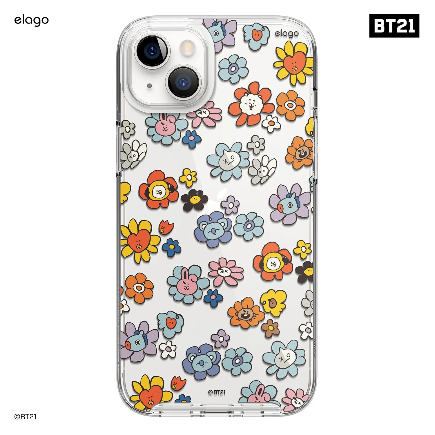 Trending Now BT21 | elago Flower Case for iPhone 14 Plus  Ends Soon!