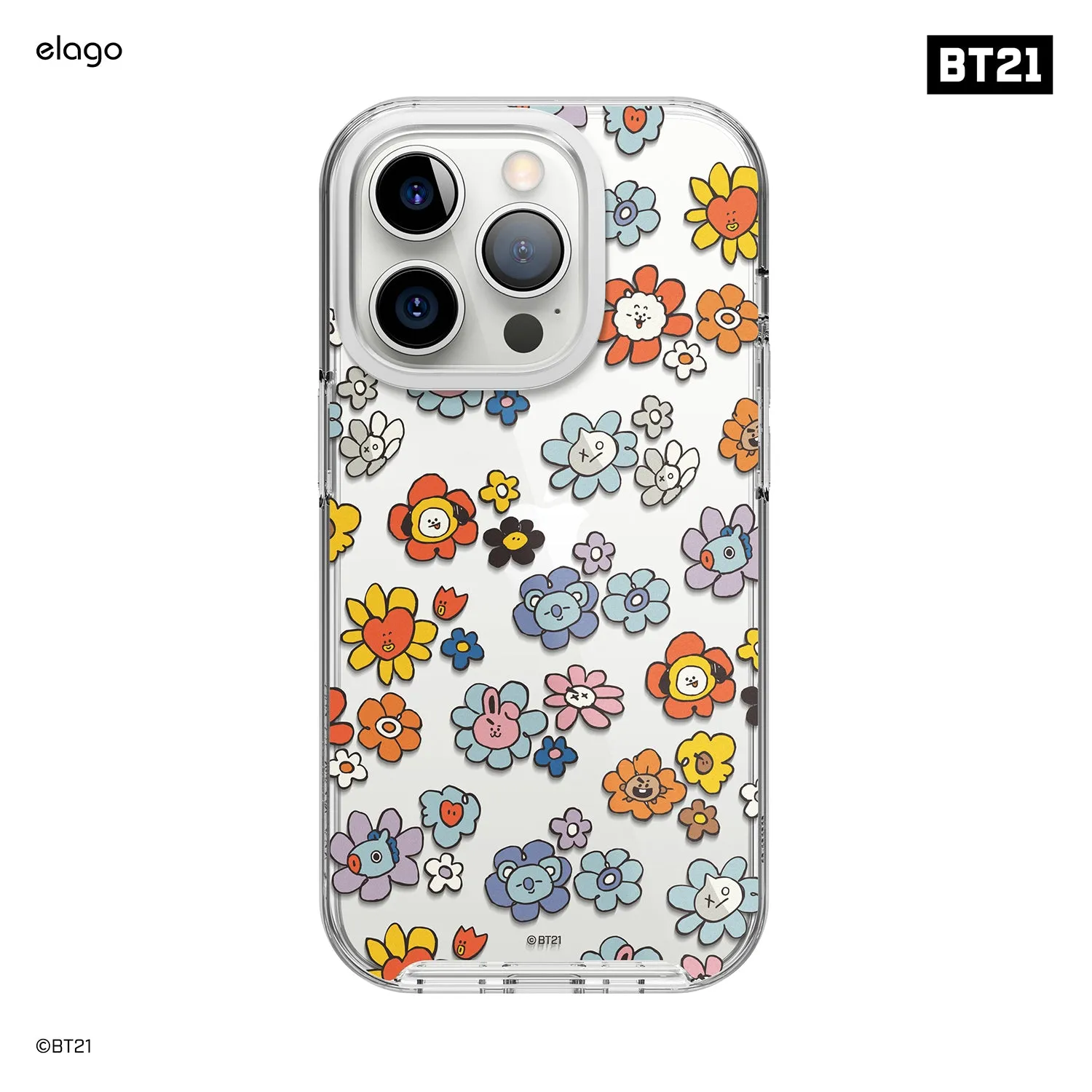 Trending Now BT21 | elago Flower Case for iPhone 14 Pro  Dont Miss Out!