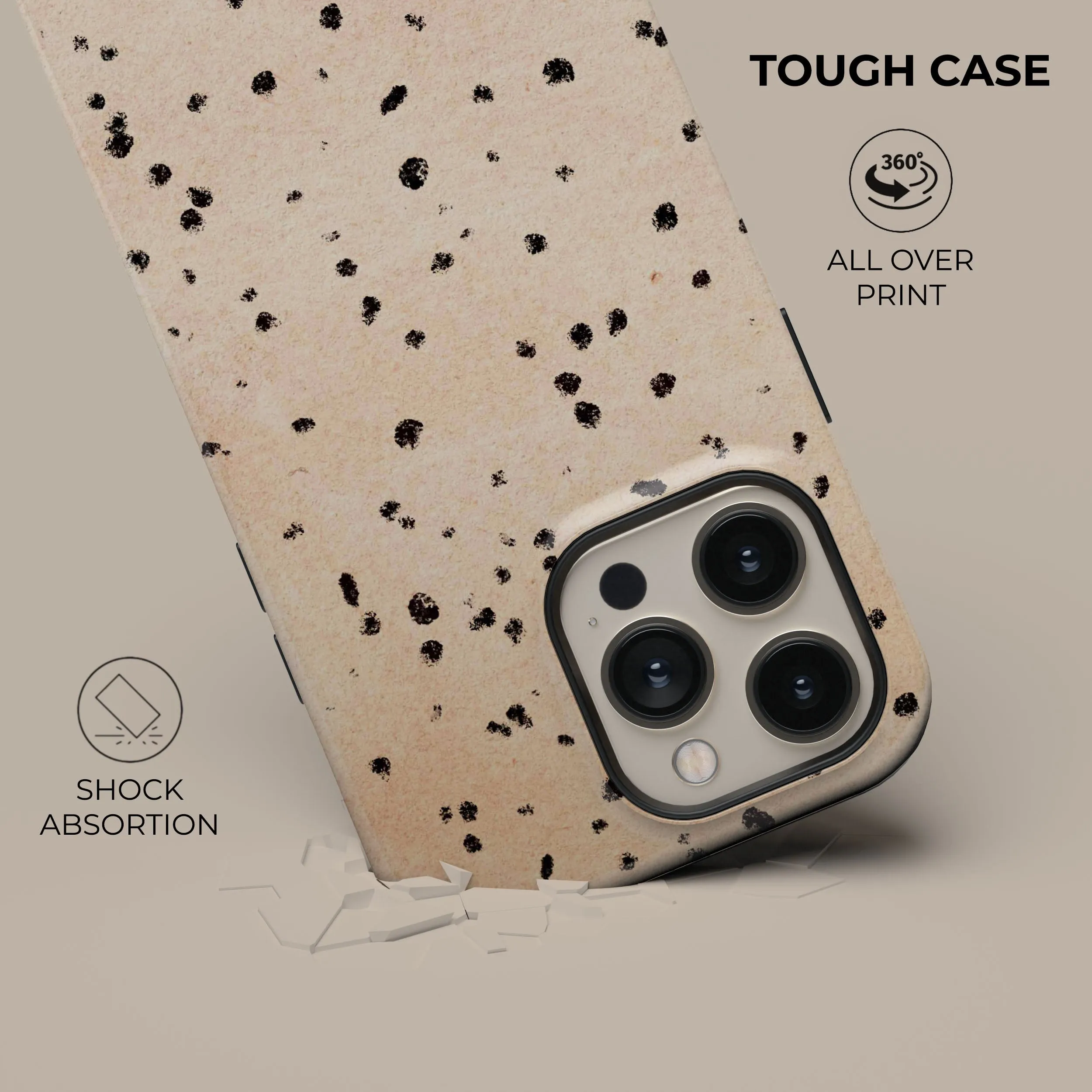 Trending Now Creme Dots Phone Case  Limited Release!