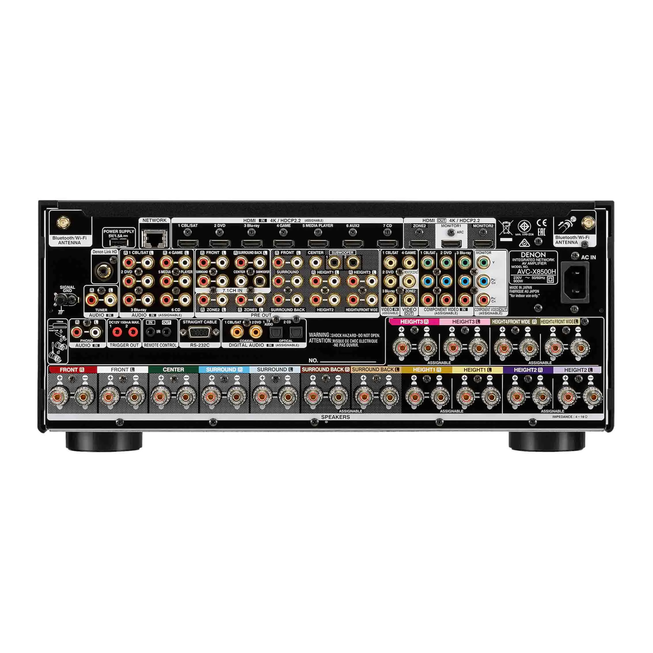 Trending Now Denon AVC-X8500HA 13.2 Network AV Receiver 210w/ch  Limited Release!