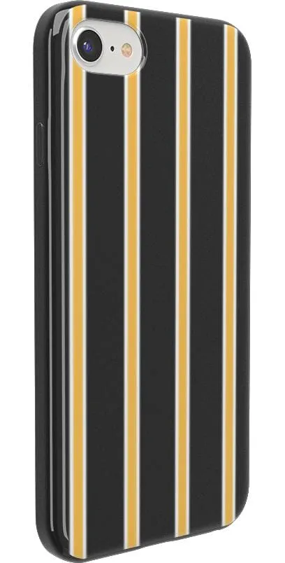 Trending Now Fine Lines | Mustard Yellow Pinstripe iPhone Case  Limited Availability!