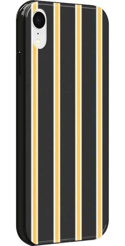 Trending Now Fine Lines | Mustard Yellow Pinstripe iPhone Case  Limited Availability!