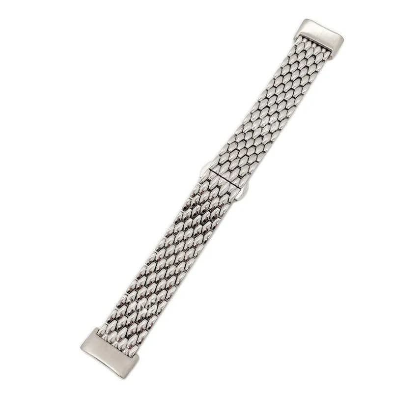 Trending Now Fitbit Charge 6 Steel Strap Dragon (Silver)  Today Only!