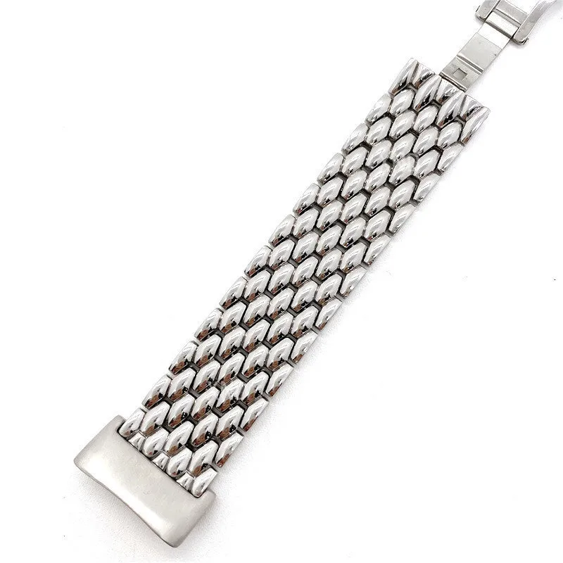Trending Now Fitbit Charge 6 Steel Strap Dragon (Silver)  Today Only!