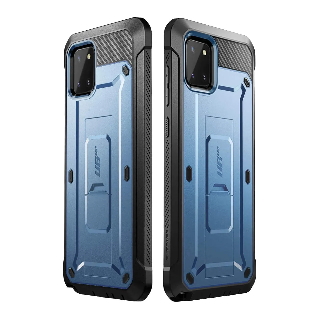 Trending Now Galaxy Note10 Lite Unicorn Beetle Pro Rugged Holster Case-Metallic Blue  Limited Availability!