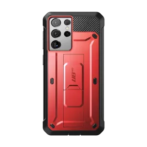 Trending Now Galaxy S21 Ultra Unicorn Beetle Pro Rugged Case-Metallic Red  Ends Soon!