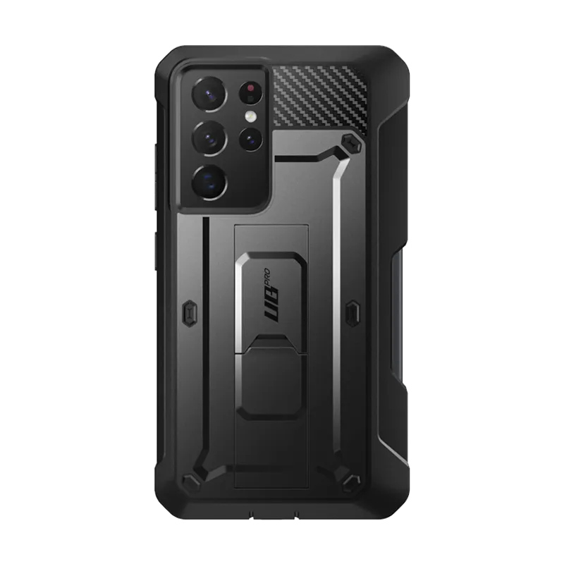 Trending Now Galaxy S21 Ultra Unicorn Beetle Pro Rugged Case with S-Pen Holder - Black  Last Few Pieces!