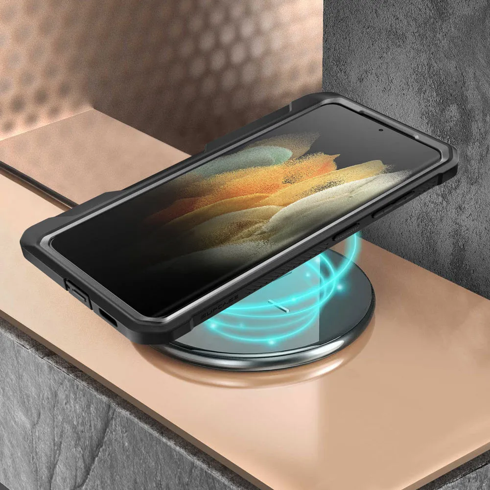 Trending Now Galaxy S21 Ultra Unicorn Beetle Pro Rugged Case with S-Pen Holder - Black  Last Few Pieces!