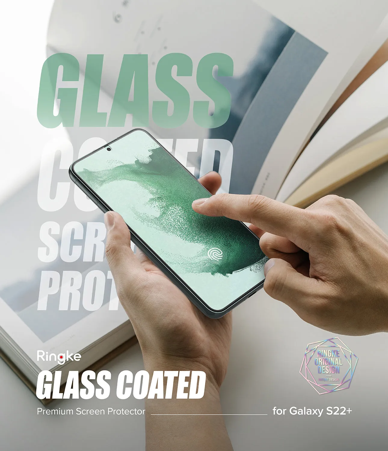 Trending Now Galaxy S22 Plus Screen Protector | Glass Coated Film  Last Chance!