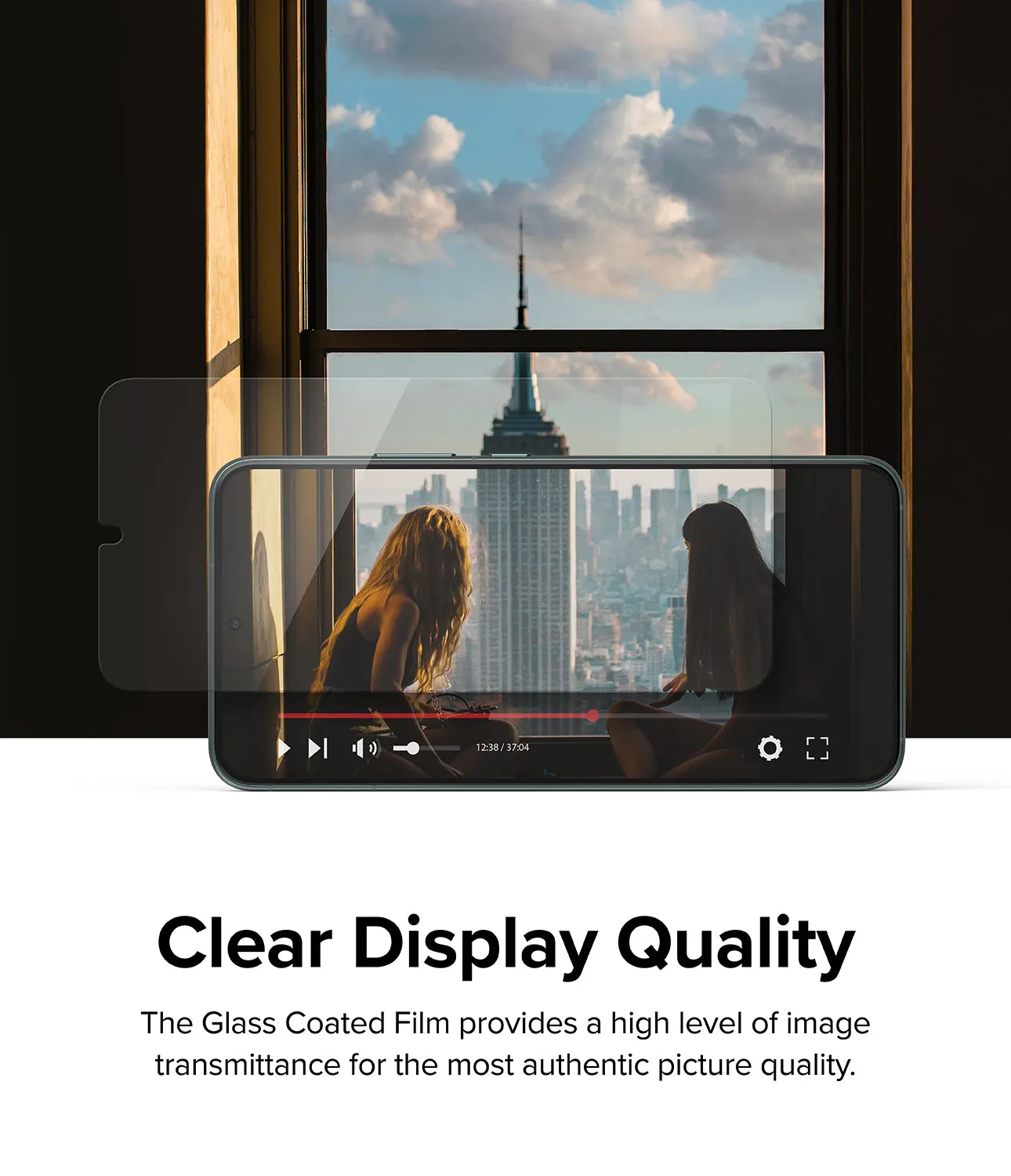 Trending Now Galaxy S22 Plus Screen Protector | Glass Coated Film  Last Chance!