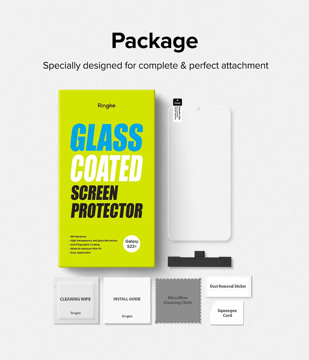 Trending Now Galaxy S22 Plus Screen Protector | Glass Coated Film  Last Chance!