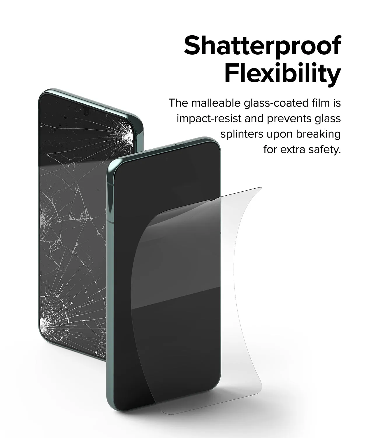Trending Now Galaxy S22 Plus Screen Protector | Glass Coated Film  Last Chance!