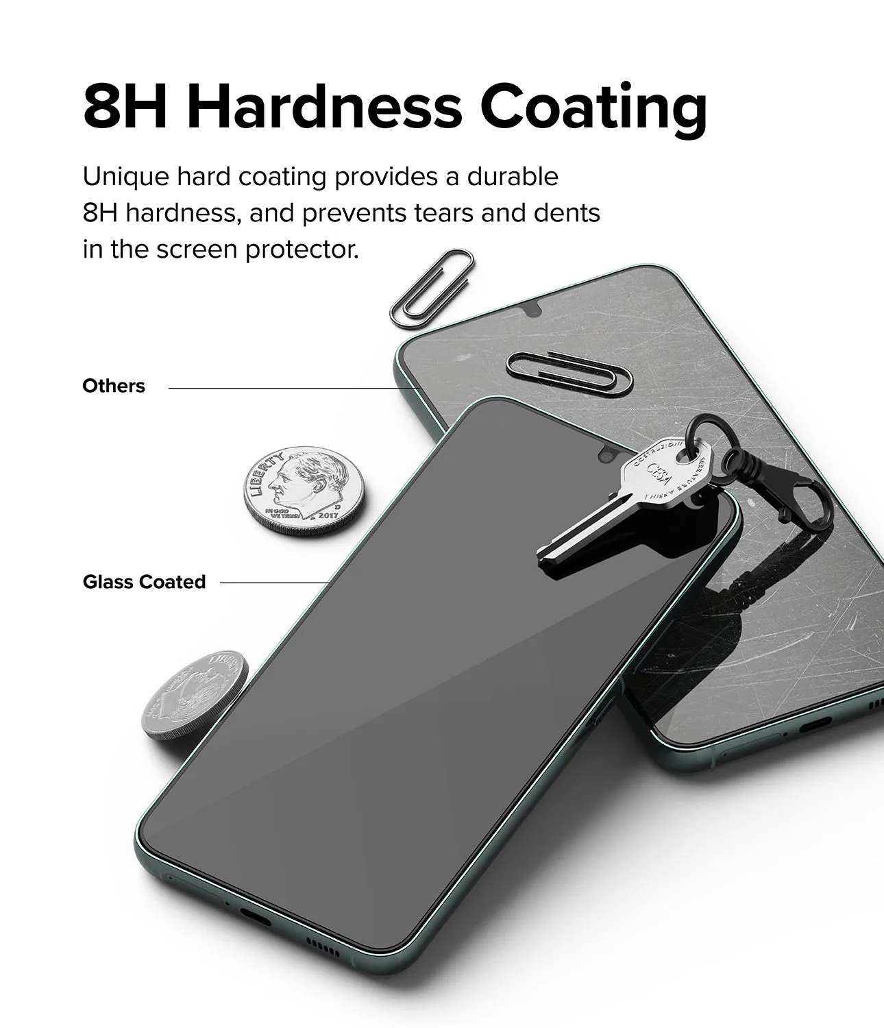 Trending Now Galaxy S22 Plus Screen Protector | Glass Coated Film  Last Chance!