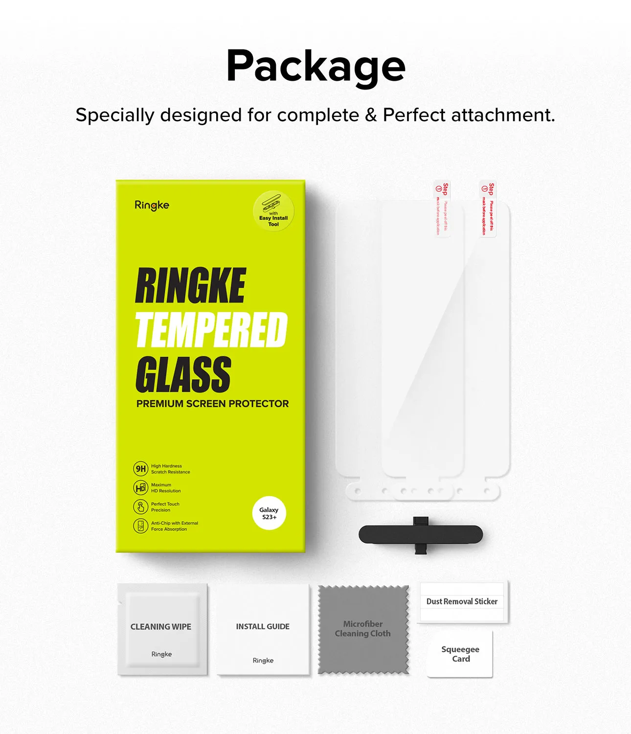 Trending Now Galaxy S23 Plus Screen Protector | Full Cover Glass  Last Chance!