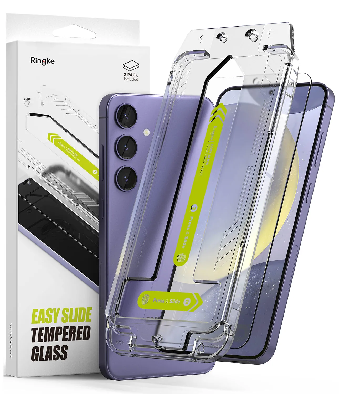 Trending Now Galaxy S24 Screen Protector | Easy Slide Tempered Glass  Dont Miss Out!