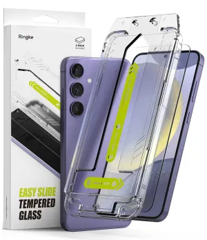 Trending Now Galaxy S24 Screen Protector | Easy Slide Tempered Glass  Dont Miss Out!