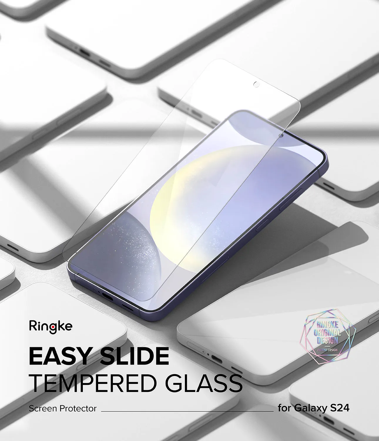 Trending Now Galaxy S24 Screen Protector | Easy Slide Tempered Glass  Dont Miss Out!