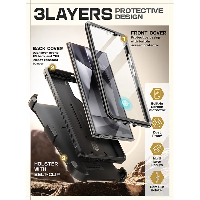 Trending Now Galaxy S24 Ultra Unicorn Beetle PRO Rugged Case-Chevron  Dont Miss Out!