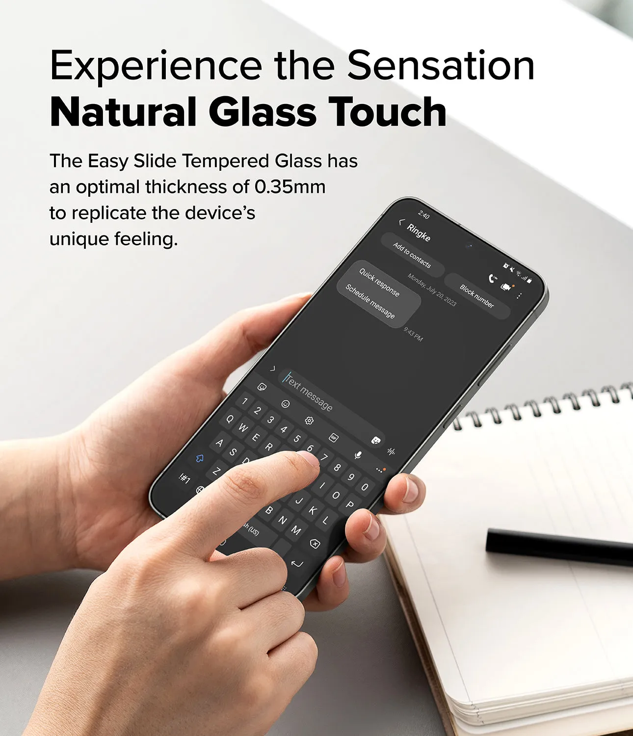 Trending Now Galaxy S25 Screen Protector | Easy Slide Tempered Glass  Almost Sold Out!
