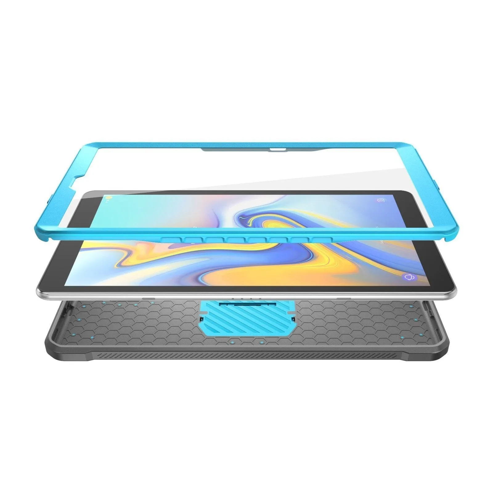Trending Now Galaxy Tab A 10.5 inch (2018) Unicorn Beetle Pro Rugged Full-Body Case-Blue  Limited Release!