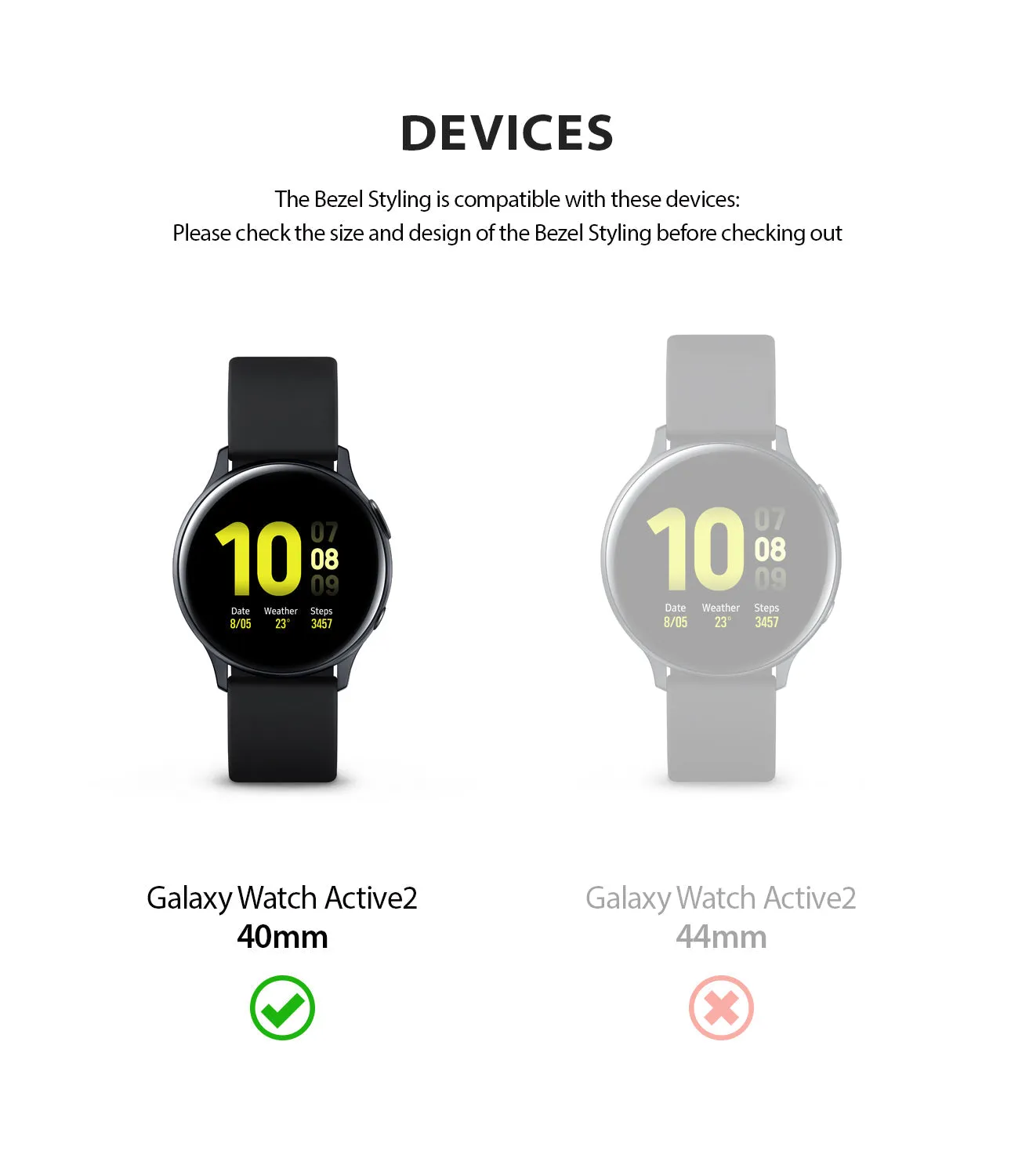 Trending Now Galaxy Watch Active 2 40mm | Metal One Band [Silver]  Limited Availability!