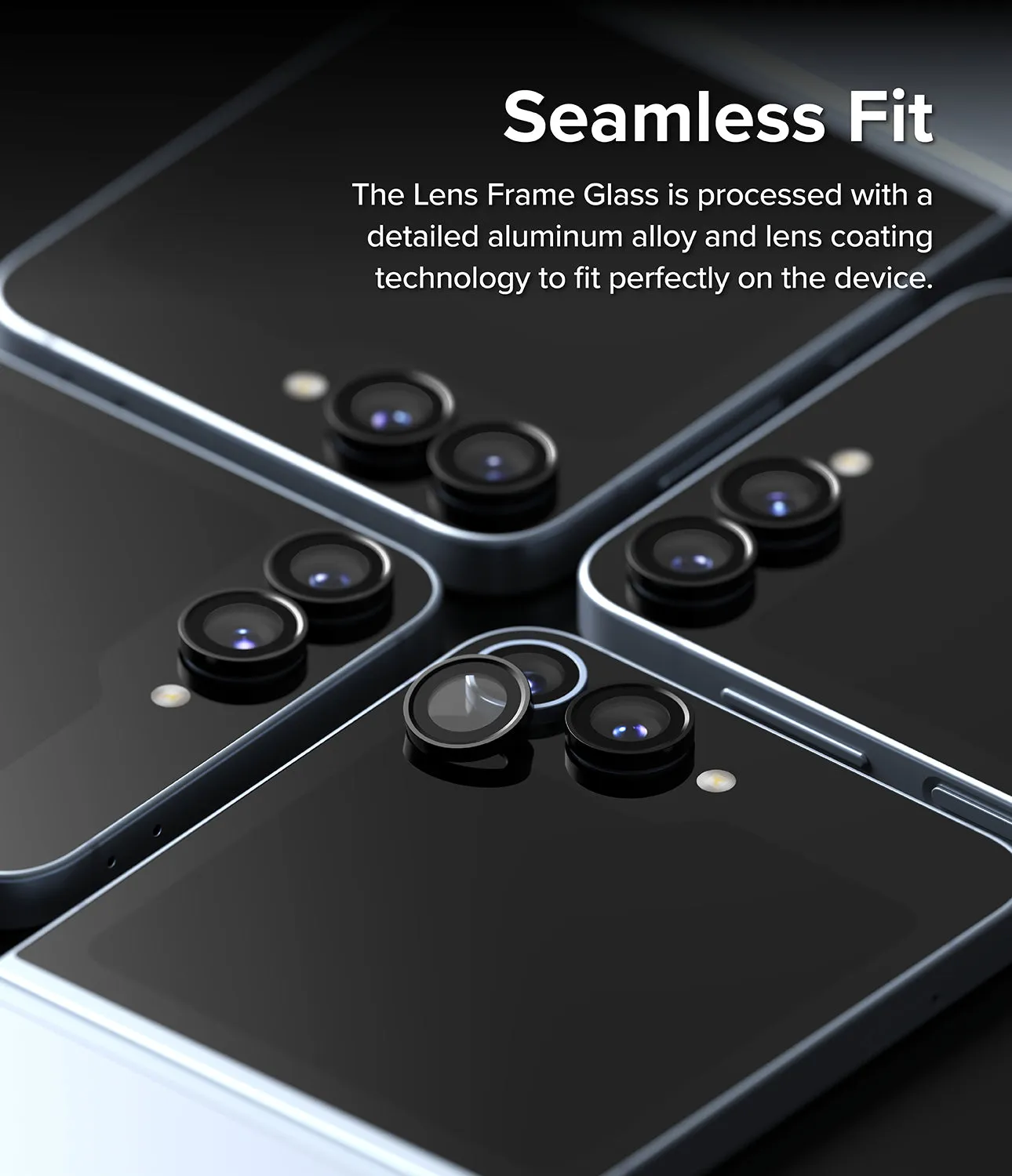Trending Now Galaxy Z Flip 6 | Camera Lens Frame Glass (2 Pack)  Ends Soon!