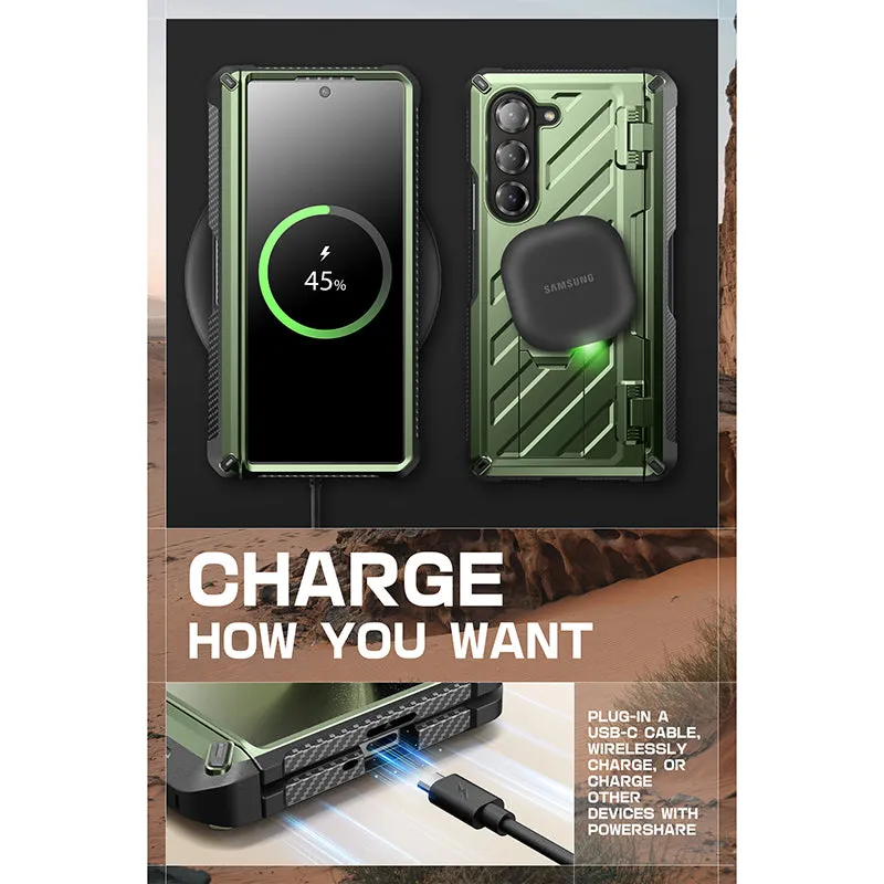 Trending Now Galaxy Z Fold6 Unicorn Beetle PRO Rugged Case - Dark Green  Last Chance!