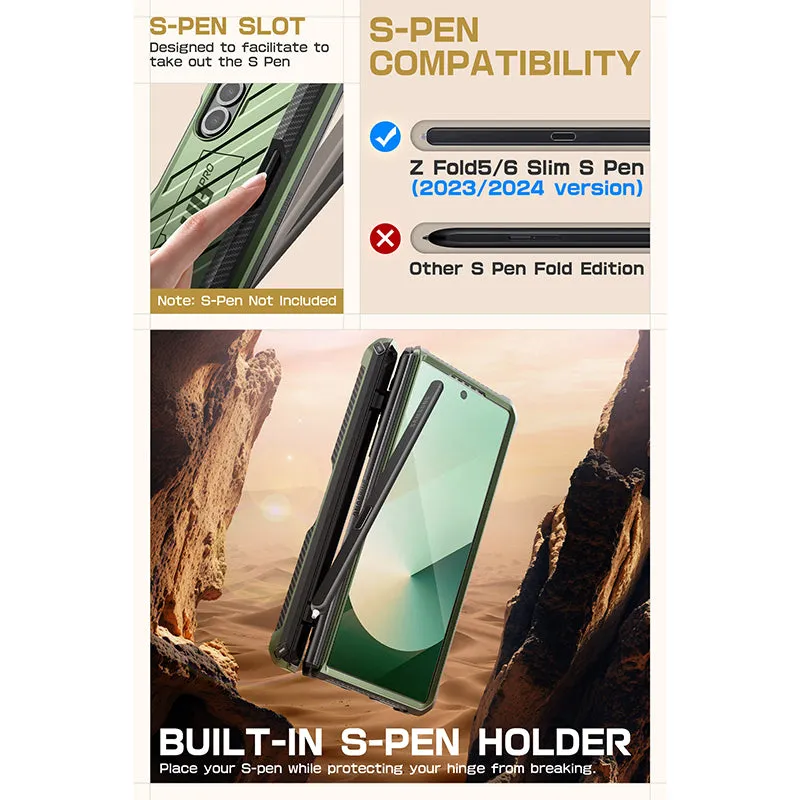 Trending Now Galaxy Z Fold6 Unicorn Beetle PRO Rugged Case - Dark Green  Last Chance!