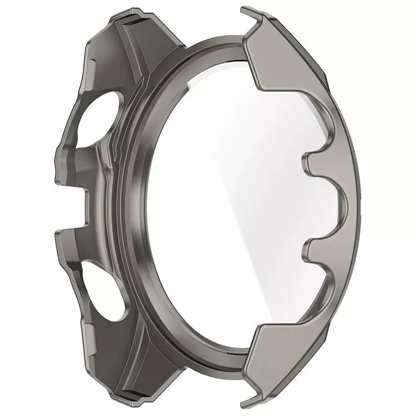 Trending Now Garmin Fenix 8 - 51mm SOLAR Hard Case with Glass (Titanium/Blue)  Today Only!