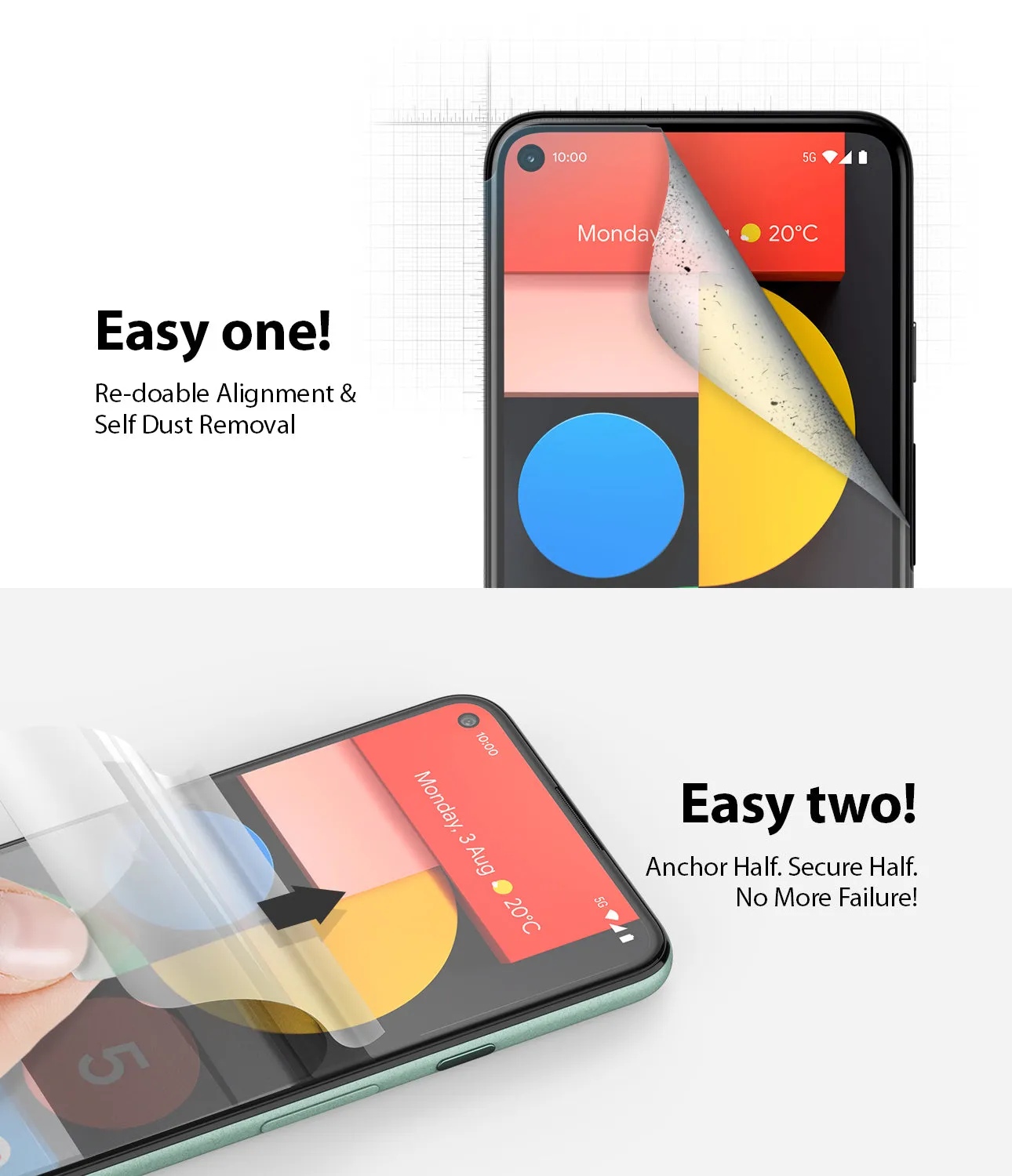 Trending Now Google Pixel 5 Screen Protector | Dual Easy Film  Going Fast!