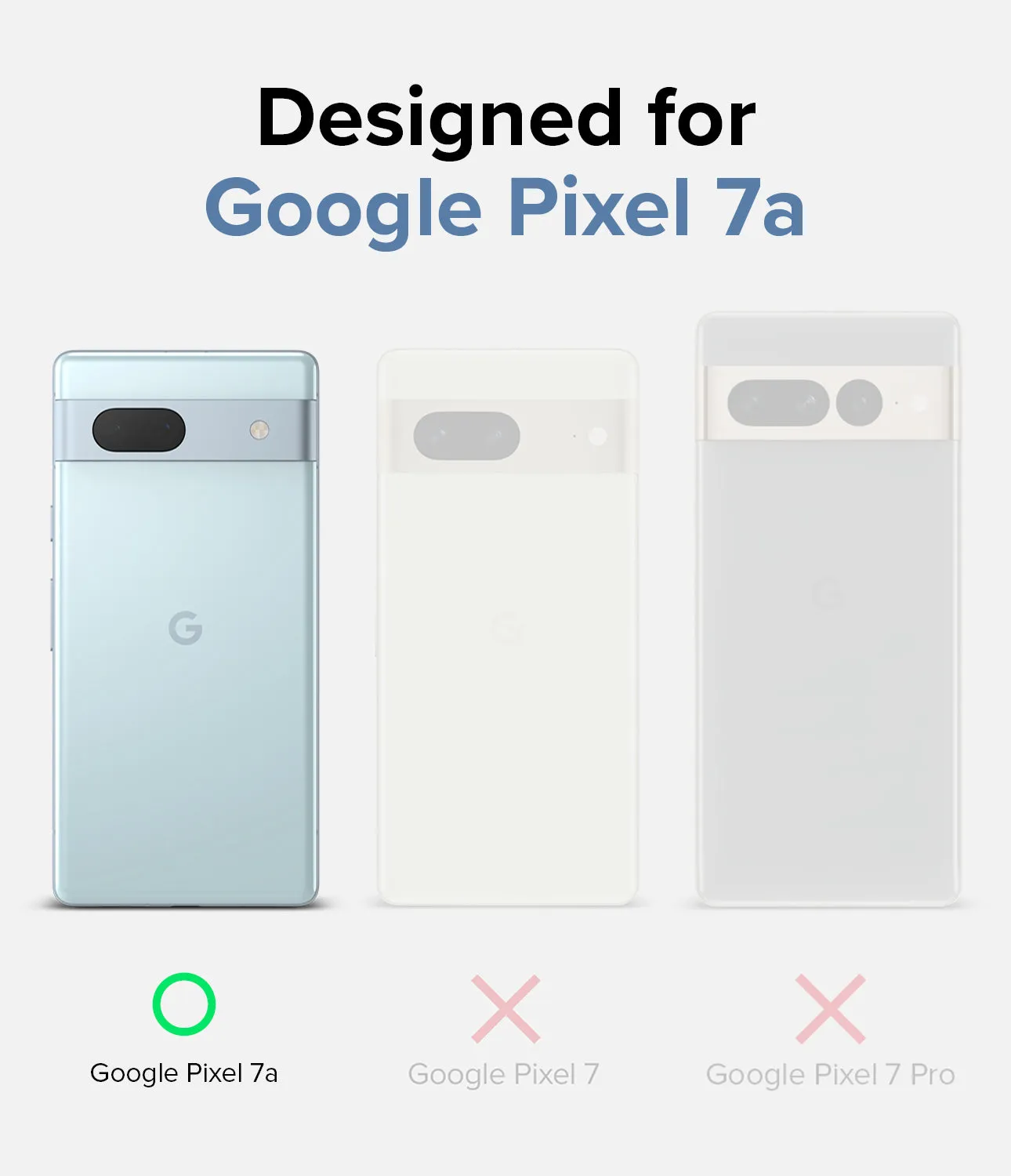 Trending Now Google Pixel 7a Case | Fusion - Clear  Limited Availability!