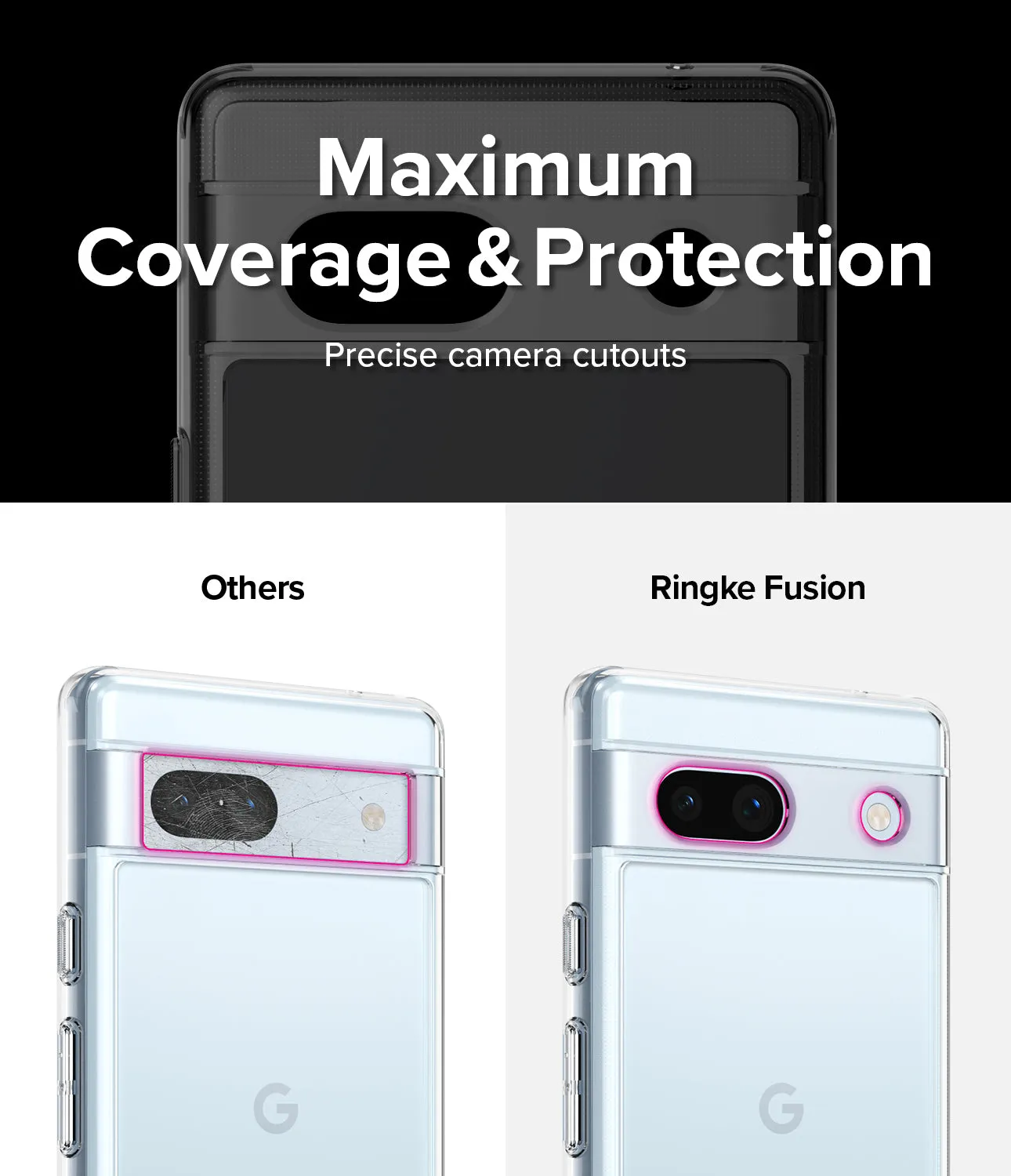 Trending Now Google Pixel 7a Case | Fusion - Clear  Limited Availability!