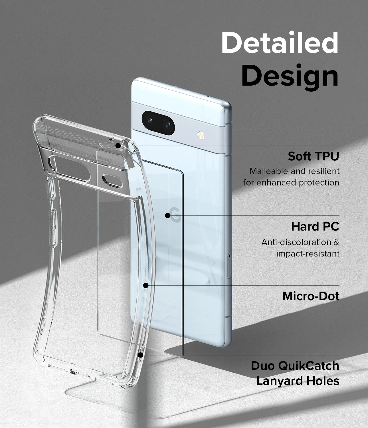 Trending Now Google Pixel 7a Case | Fusion - Clear  Limited Availability!