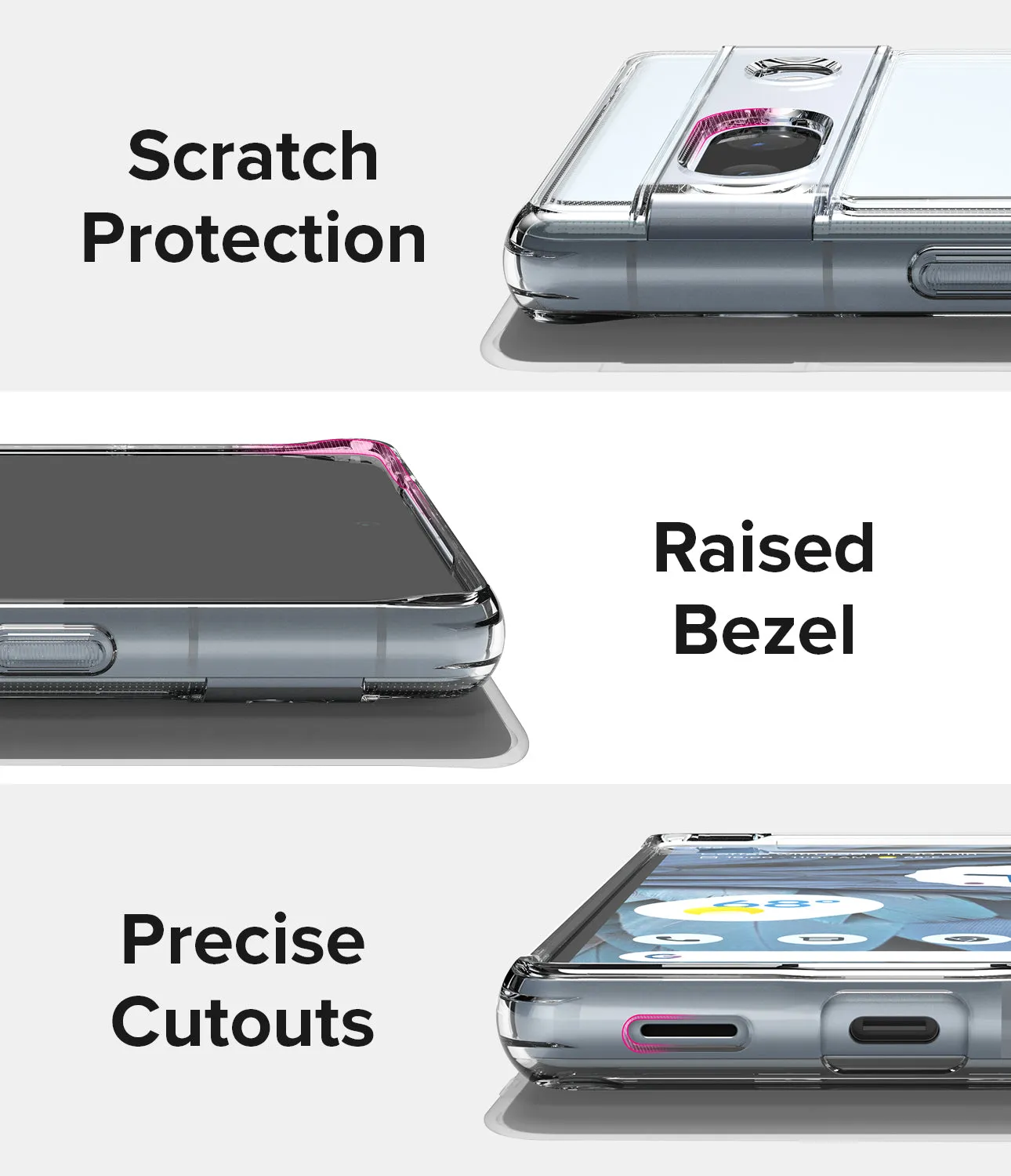 Trending Now Google Pixel 7a Case | Fusion - Clear  Limited Availability!