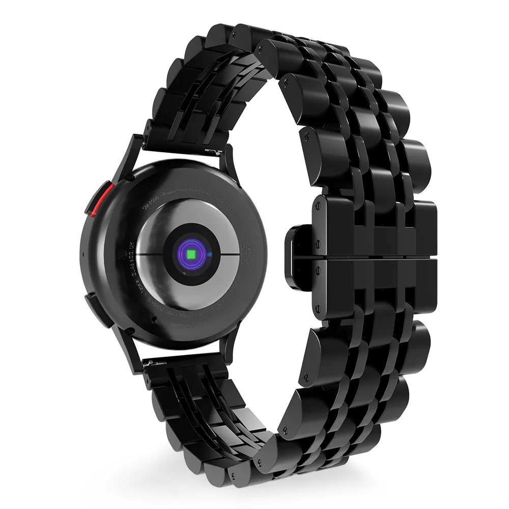 Trending Now Huawei Watch 3 (Pro) Steel Link Strap Duo (Black)  Limited Stock!