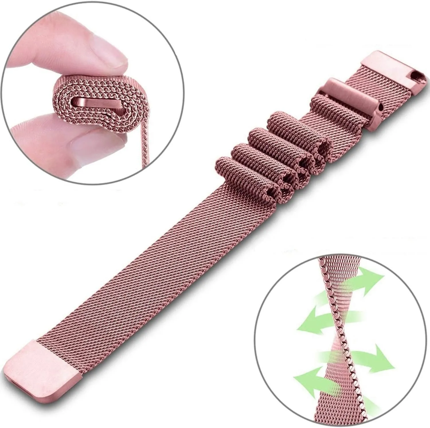 Trending Now Huawei Watch 5 - 42mm Milanese Strap (Pink)  Last Chance!