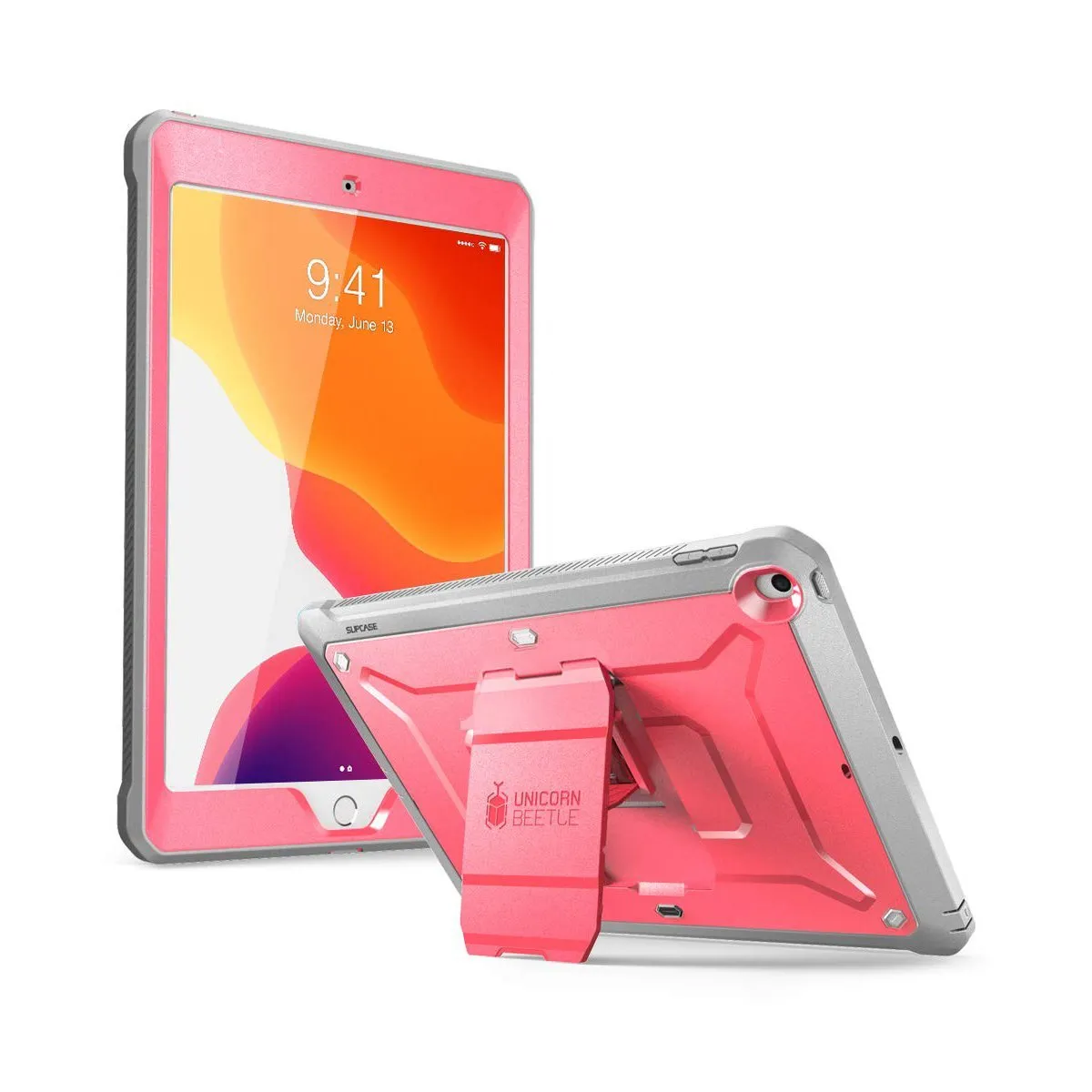 Trending Now iPad 10.2 inch Unicorn Beetle PRO Rugged Case-Pink  Limited Release!