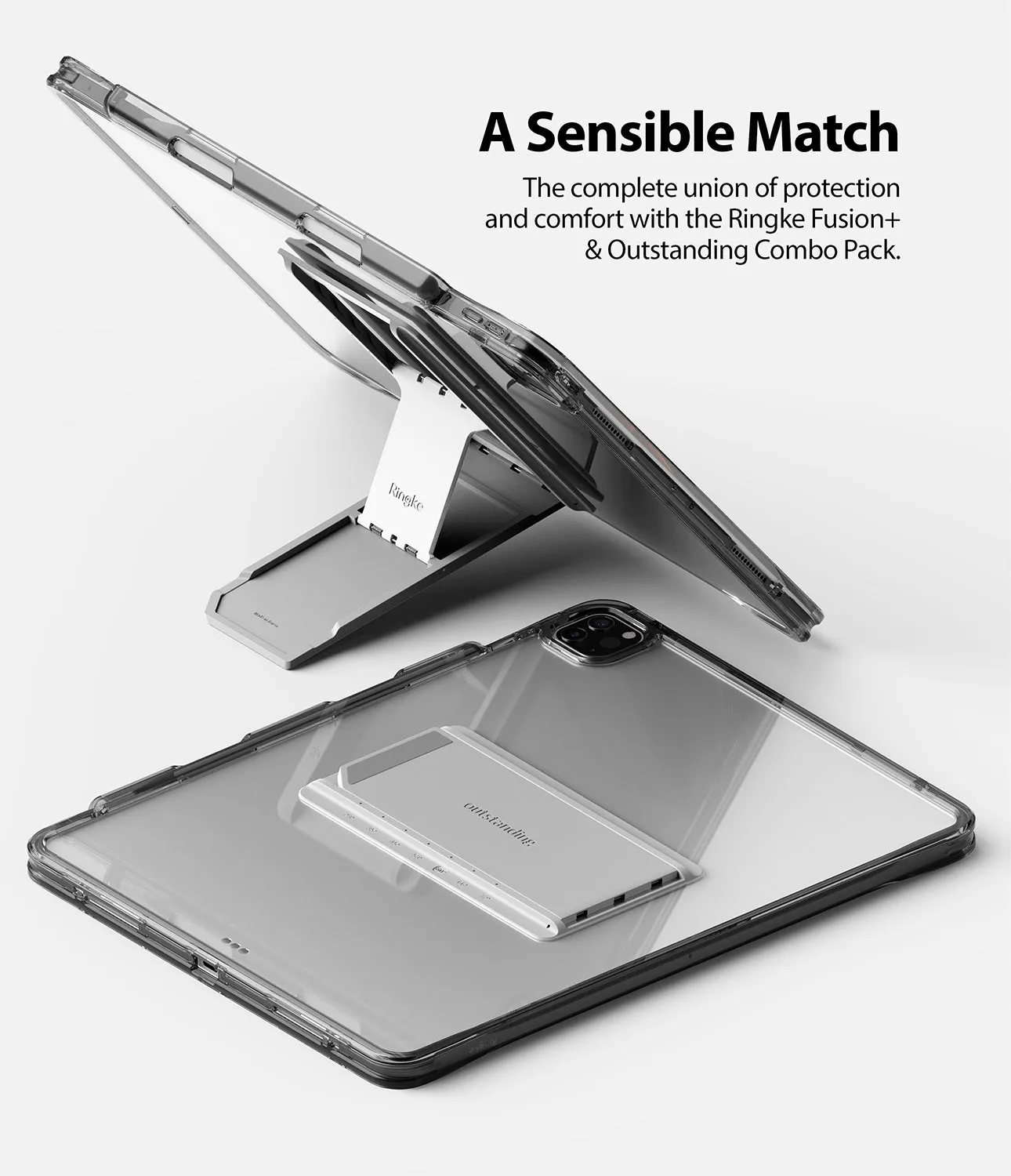 Trending Now iPad Pro Case (12.9")   Tablet Stand | Fusion Plus   Outstanding  Last Few Pieces!
