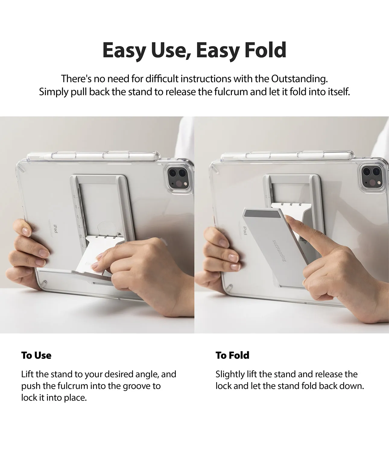 Trending Now iPad Pro Case (12.9")   Tablet Stand | Fusion Plus   Outstanding  Last Few Pieces!