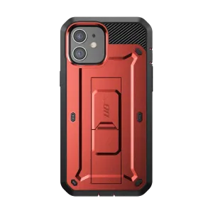 Trending Now iPhone 12 6.1 inch Unicorn Beetle Pro Rugged Case-Metallic Red  Dont Miss Out!