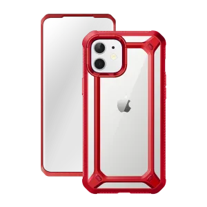 Trending Now iPhone 12 mini 5.4 inch Unicorn Beetle Exo with Screen Protector Clear Case-Red  Last Few Pieces!