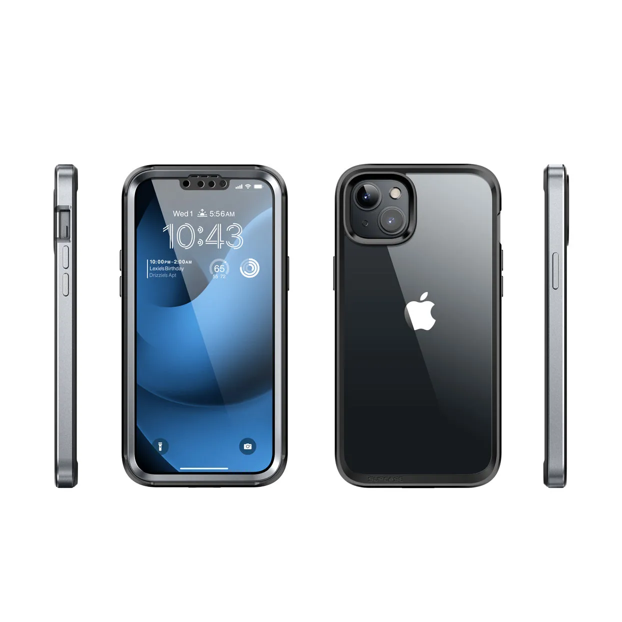 Trending Now iPhone 14 Plus 6.7 inch Unicorn Beetle Edge XT Case-Black  Stylish & Comfortable