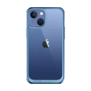 Trending Now iPhone 14 Plus 6.7 inch Unicorn Beetle Style Slim Clear Case-Blue  Going Fast!