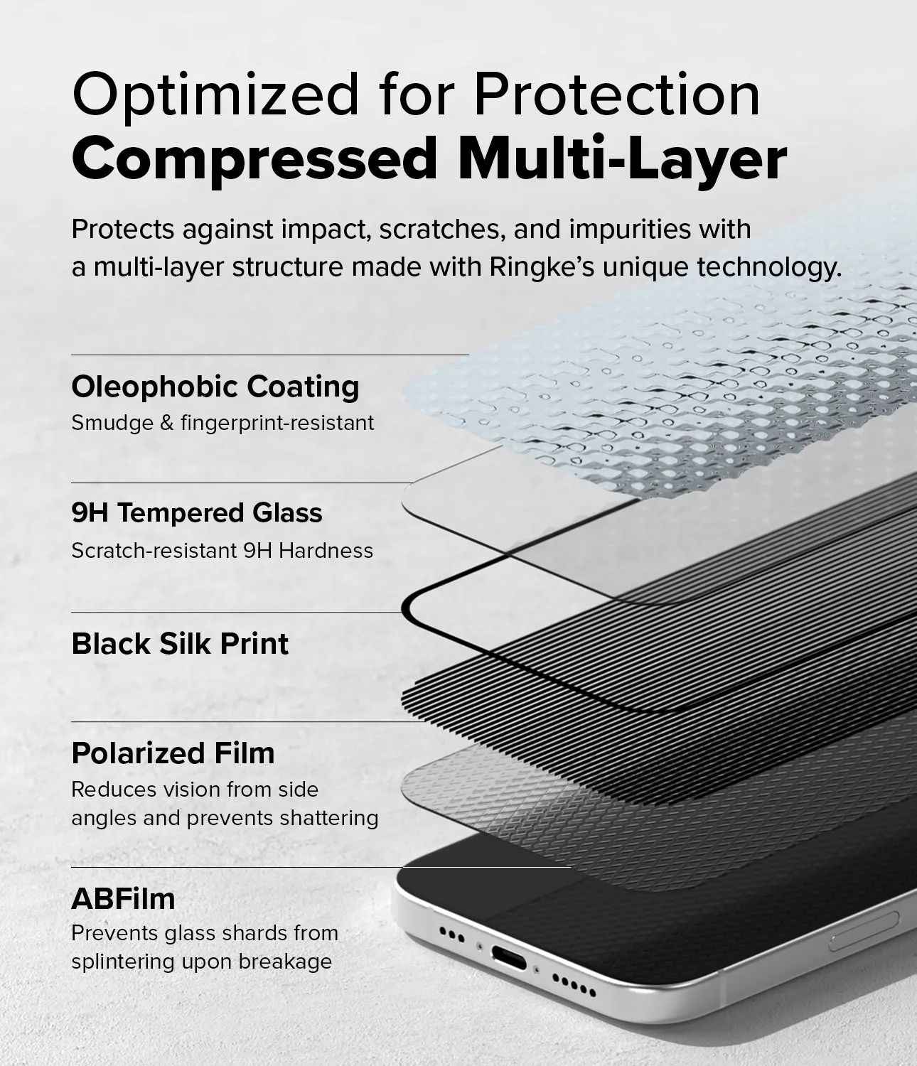 Trending Now iPhone 16 / 15 Screen Protector | Easy Slide Privacy Tempered Glass  Stylish & Comfortable