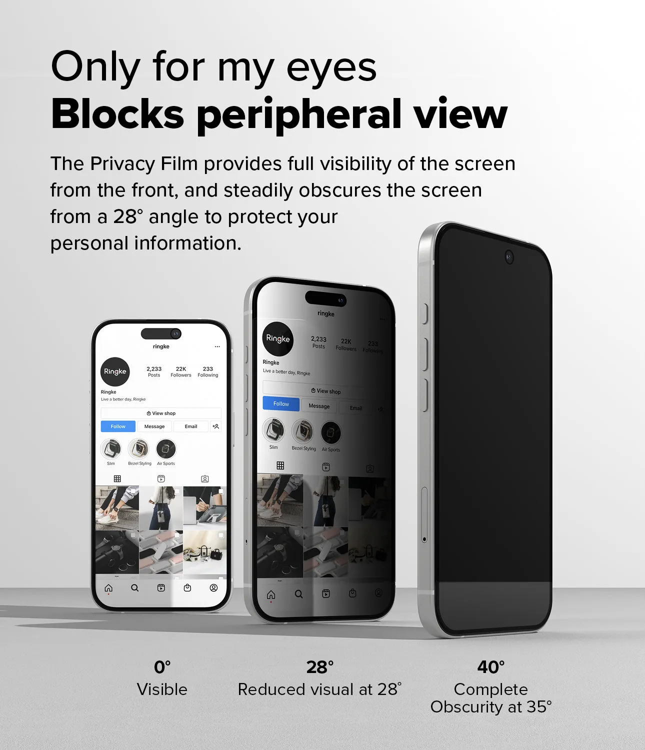 Trending Now iPhone 16 / 15 Screen Protector | Easy Slide Privacy Tempered Glass  Stylish & Comfortable