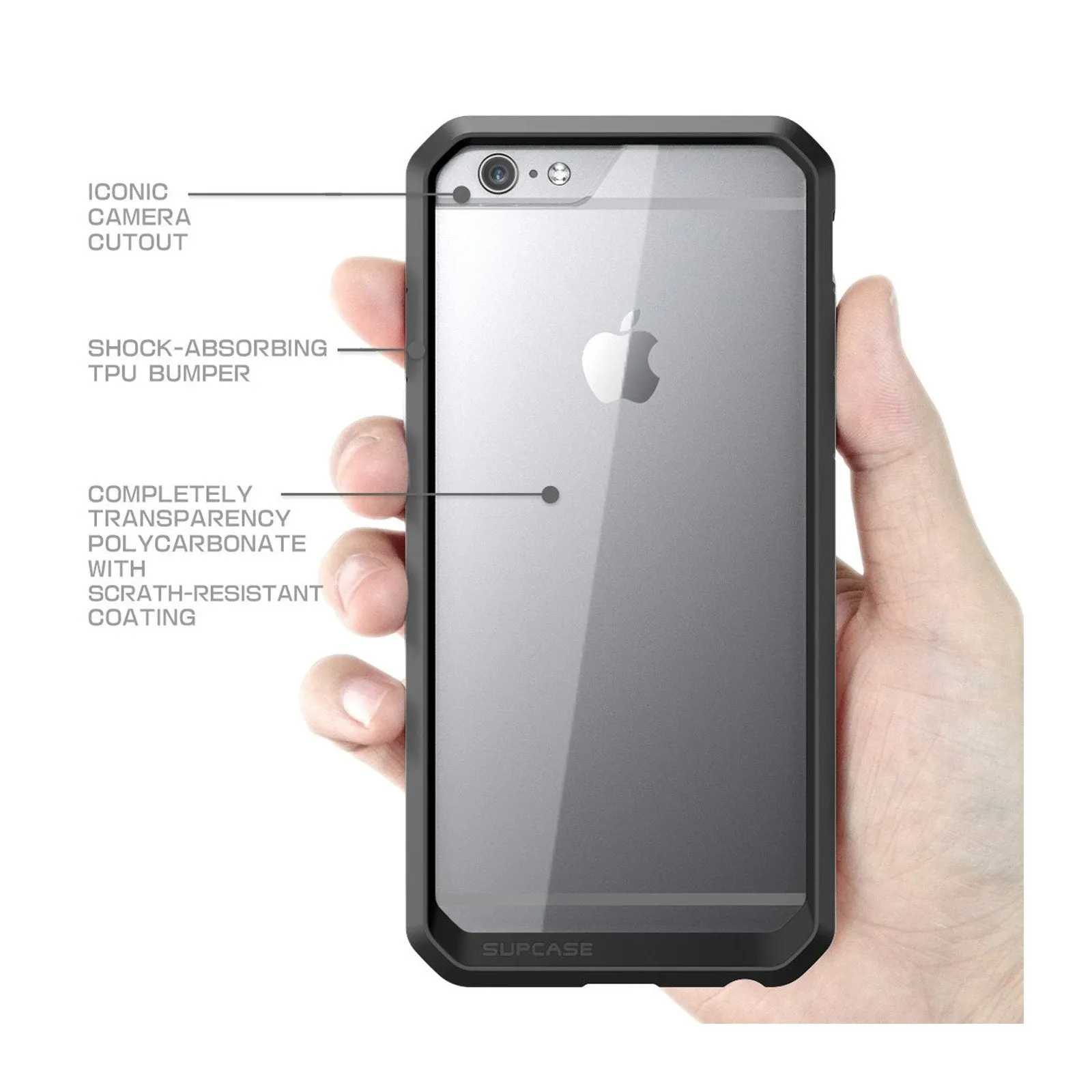 Trending Now iPhone 6 / 6S Unicorn Beetle Hybrid Protective Bumper Case-Black  Today Only!