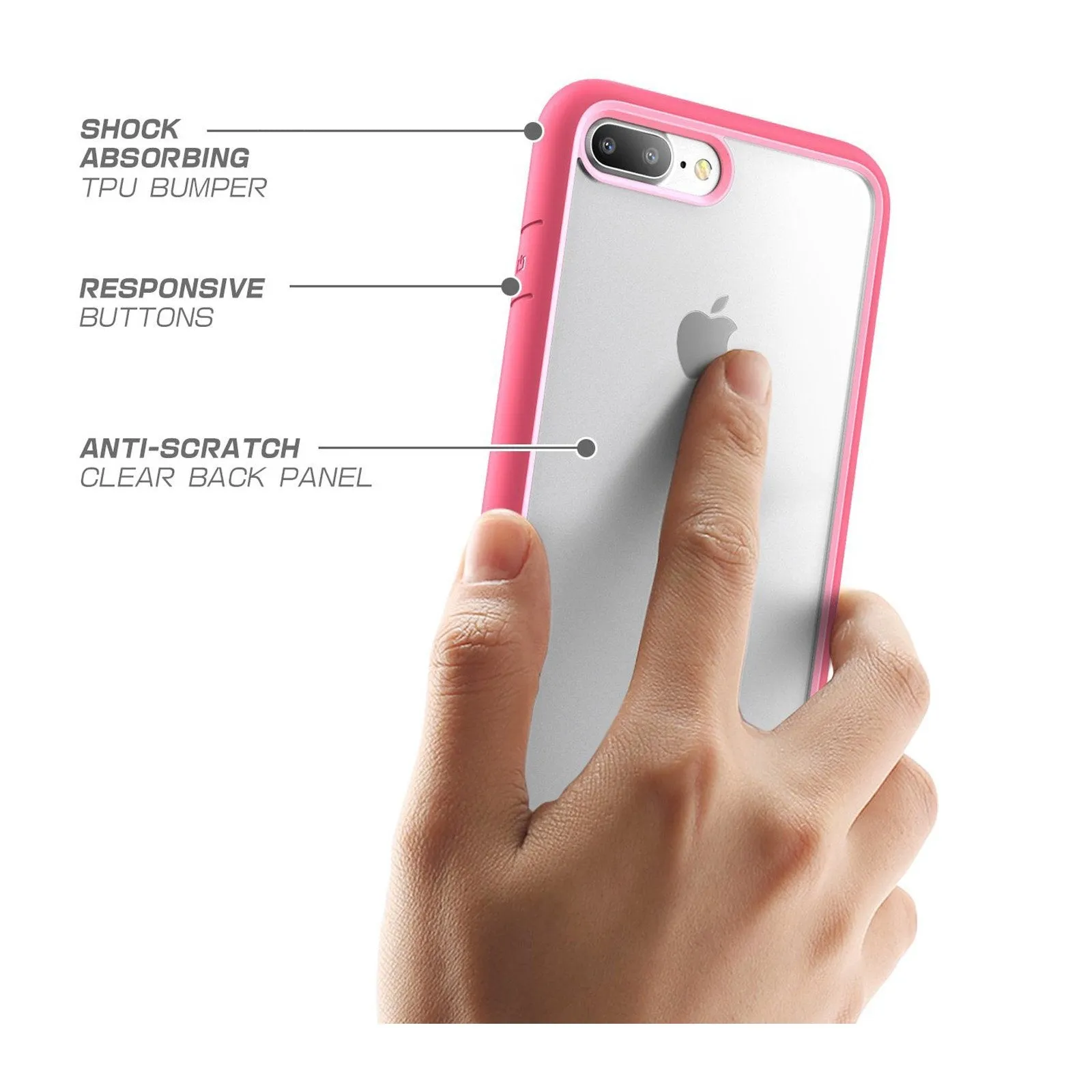 Trending Now iPhone 7 Plus / 8 Plus Unicorn Beetle Style-Pink  Limited Availability!